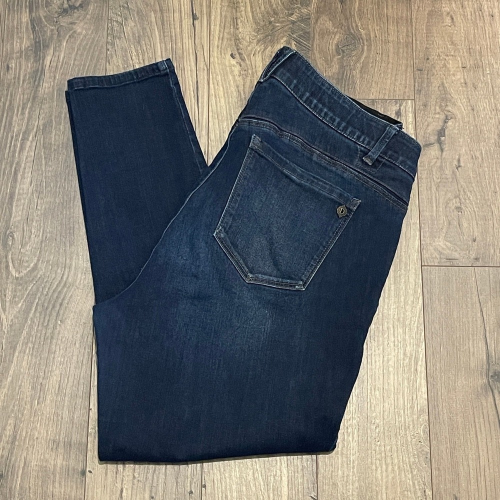 Democracy Ab-solution High Rise Skinny Jeans Dark Wash 16W WW51721EH
